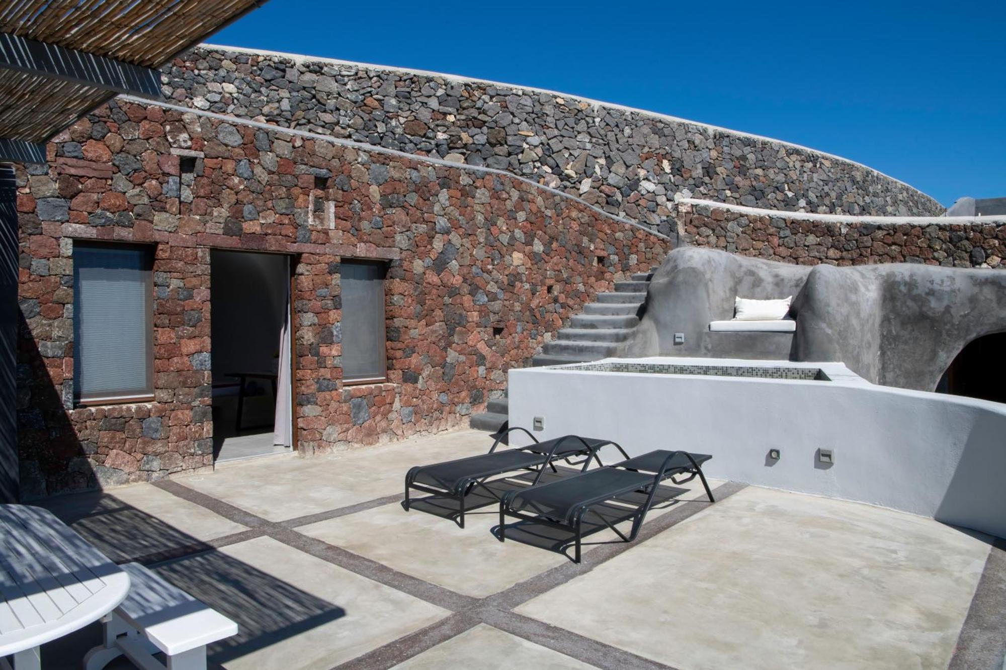 Luxe Efis Home Sea View 4 Villas & 4 Prive Jacuzzi イメロヴィグリ エクステリア 写真