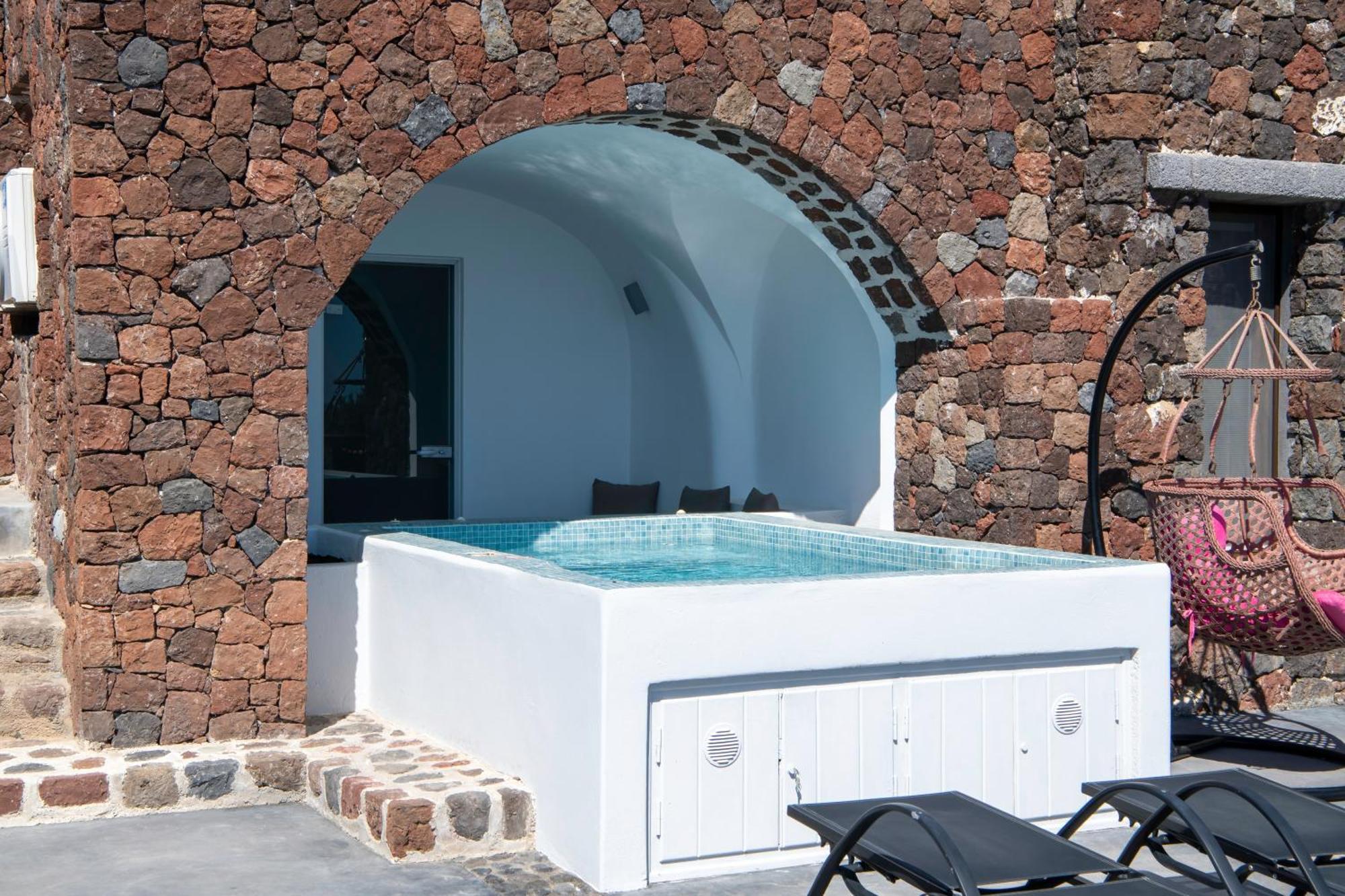 Luxe Efis Home Sea View 4 Villas & 4 Prive Jacuzzi イメロヴィグリ エクステリア 写真