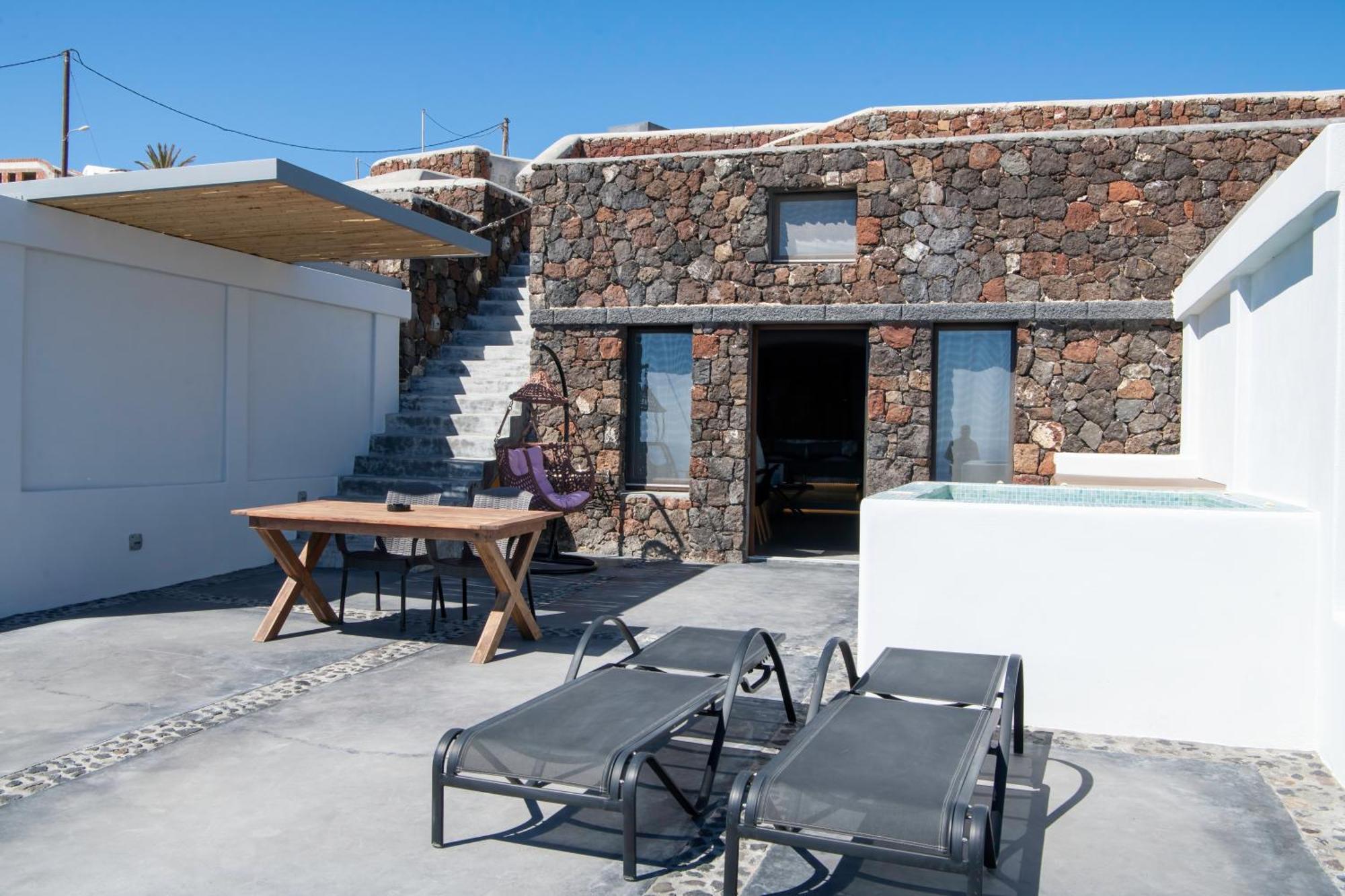 Luxe Efis Home Sea View 4 Villas & 4 Prive Jacuzzi イメロヴィグリ エクステリア 写真